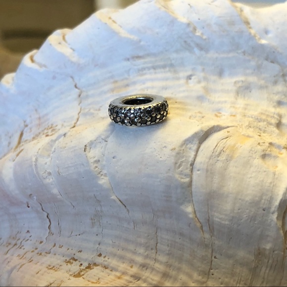 COPY - PANDORA Clear Sparkle Spacer Charm - Picture 3 of 3